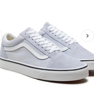 NWT! Vans Classic Old Skool in Halogen blue!Women's size 7.5! Beautiful color!!